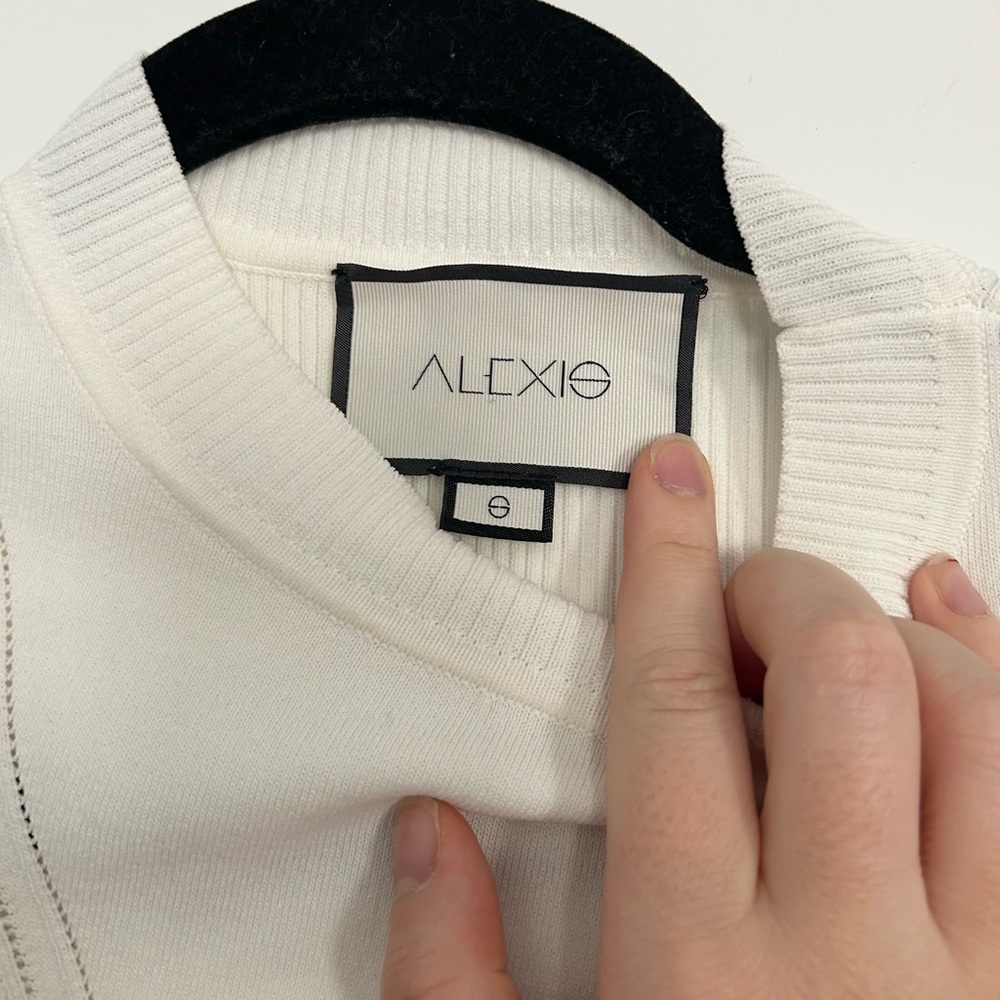 Alexis Chera Crop Top in White - Picture 5 of 6